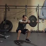 Squat W Plate Press Out