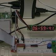 Raspberry Pi Python RTC With MAX7219 Display Driver