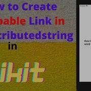 How To Create Tappable Links In NSAttributedString UIkit