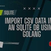 10 0 Go SQLite Import Csv Data Into SQLite Db Using Golang