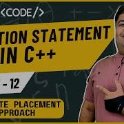 L 12 Iteration Statement In C C Tutorial Beginner To Pro Complete Placement Approach
