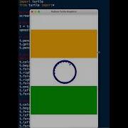 Draw Indian Flag Using Python Turtle CodersArts
