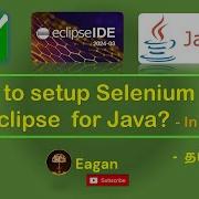 How To Set Up Selenium WebDriver On Eclipse IDE For Java தம ழ ல Selenium Java Eclispe Setup