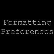 Formatting Preferences In Scrivener