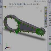 Applying Fixtures In SolidWorks Simulation Xpress