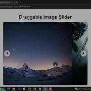 Draggable Image Slider Using HTML CSS And JavaScript With Source Code