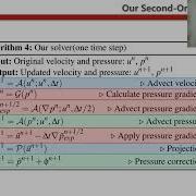 SCA 2022 Session F A Second Order Explicit Pressure Projection Method For Eulerian Fluid Simulation