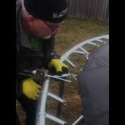 Easy Way To Install Springs On A Trampoline