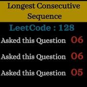 Google FB Apple Amazon Microsoft Array Interview Problem Longest Consecutive Sequence 128