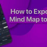How To Export A Mind Map To PDF In MindMap AI