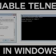 How To Enable The Telnet Command In Windows