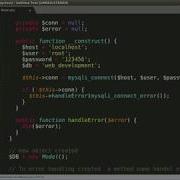 Database Connection Using Simple PHP Class Based Querying In Core PHP Mysql OOP