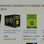 Transient Volatile Java Difference Between Transient Vs Volatile