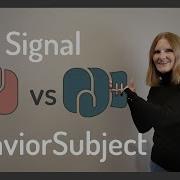 Angular Signal Vs BehaviorSubject