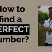 How To Find The Perfect Number Java Hindi