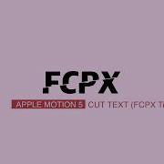 Apple Motion 5 Tutorial Cut Text Animation Effect
