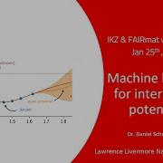 Daniel Schwalbe Koda Machine Learning For Interatomic Potentials