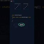 7 Pattern Program In Java Pattern 7 Pattern In Less Than A Minute Shorts Patternshorts