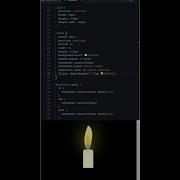 Candle Animation Using Pure HTML CSS CSS Tricks Coding Shorts