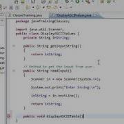 023 Java Program To Display ASCII Table