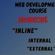 JavaScript Tutorial Inline Internal External Web Development Course Urdu Class 22