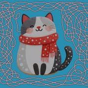 5 Minute Timer Bomb WINTER CAT COOKIE