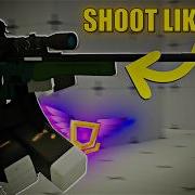 How To Quick Scope Sniper In Rivals Master Sniper TODAY