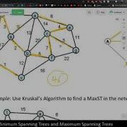 Math 3003 Using Kruskal S Algorithm To Find A Maximum Spanning Tree