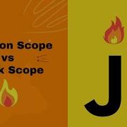 Function Scope Vs Block Scope Javascript In Hindi Javascript Scope