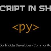 PyScript In Short Invide Developer Community