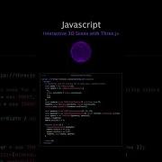 Interactive 3D Scene With Three Js JavaScript