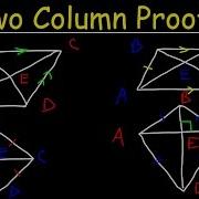 Two Column Proofs With Parallelograms Isosceles Trapezoids Rhombuses And Kites Geometry