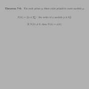 7 2 Primitive Roots Modulo P