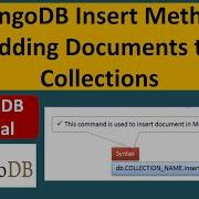 How To Insert Document In A Collection In MongoDB Using The Insert Method MongoDB Tutorial