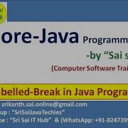 50 Labelled Break Statement In Nested Loop Control Structure In Java Program