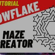 TUTORIAL SNOWFLAKE MAZE GENERATOR WITH MASKING