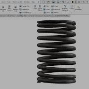 Spring учебник по SolidWorks