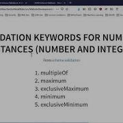 Data Validation With JSON Schema