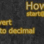 Java Program For Hexadecimal To Decimal Conversion