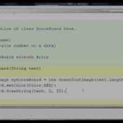 Pong 6 The ScoreBoard Class HD