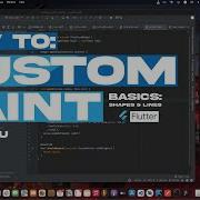 Flutter Tutorial CustomPaint Basics