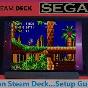 Sega CD On Steam Deck Genesis GX Plus EmuDeck Tutorial And Setup Guide Via RetroArch