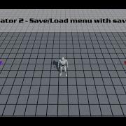 Game Creator 2 Save Load Menu With Saving Items