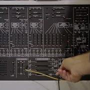 Учебник ARP 2600 1 Патч для исполнения бас бочки малого барабана и бас барабана