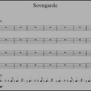TESV Skyrim Sovngarde Scrolling Sheet Pdf Download