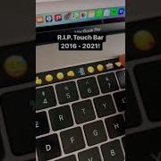 RIP Apple MacBook Pro Touch Bar Shorts Apple Macbook Macbookpro Macbookpro2021 Touchbar
