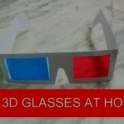 HOW TO MAKE 3D GLASSES AT HOME