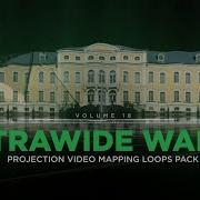 Ultrawide Walls Projection Mapping Loops Pack Vol 18