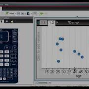 Finding Linear Regression Equation And Making Predictions TI Nspire