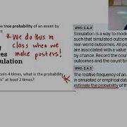 Unit 4 Day 1 Notes Walkthrough 6 7 Simulations AP Statistics Avon